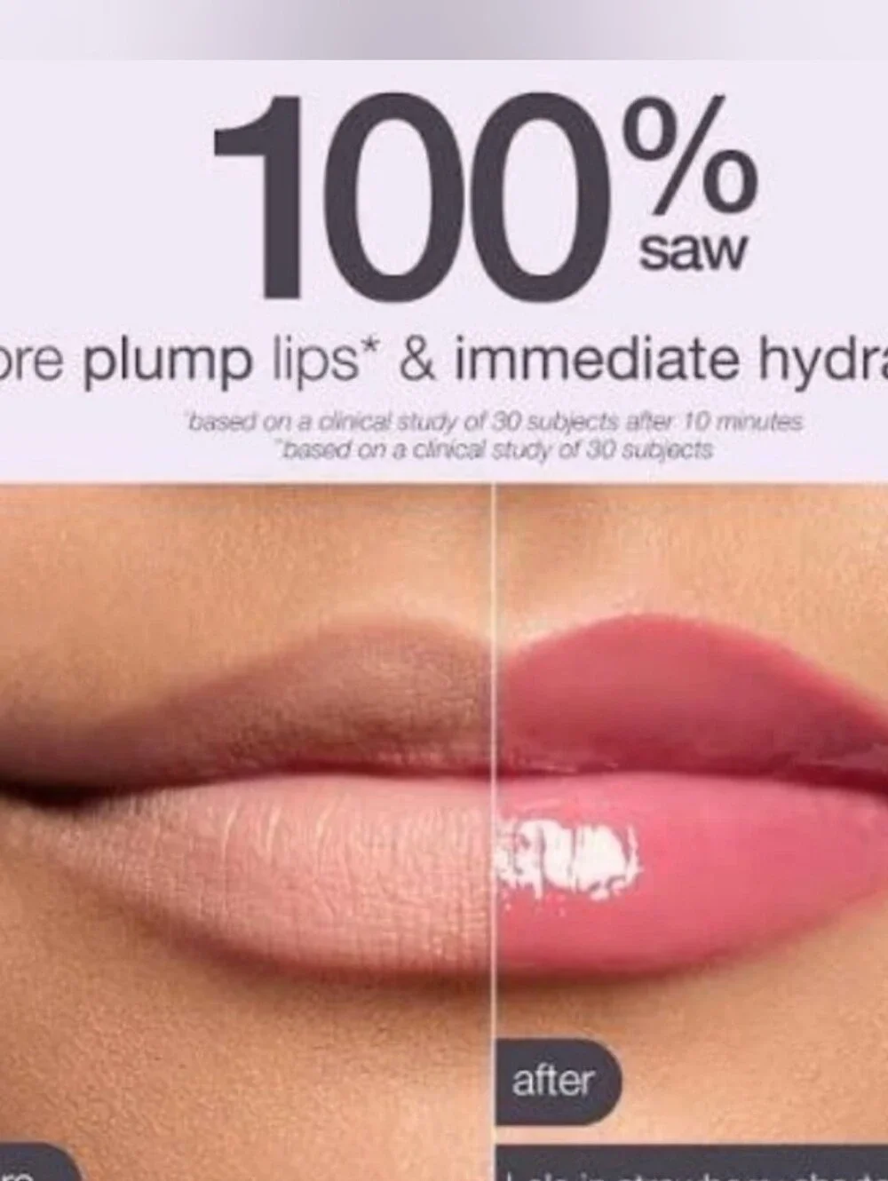 Tarte Maracuja Juicy Lip Plump on Strawberry Shortcake